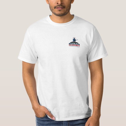 Bozeman Tea Party T-Shirt (Voorkant)