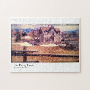 Bozeman Tinsley House 10x14 Foto Puzzle Legpuzzel