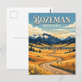 Bozeman VS Briefkaart (Voorkant / Achterkant)