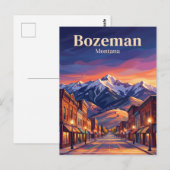 Bozeman VS Briefkaart (Voorkant / Achterkant)