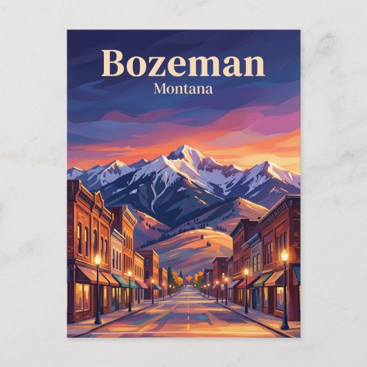 Bozeman VS Briefkaart (Voorkant)