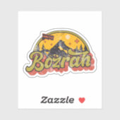 Bozrah, Connecticut Sticker (Vel)