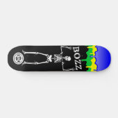 BOZZ Skeleton BRAZIL Skateboard (Horizontaal)