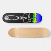 BOZZ Skeleton BRAZIL Skateboard (Horizontaal)