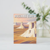 Bozzhira Cliffs Kazakhstan travel Briefkaart (Staand voorkant)