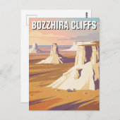 Bozzhira Cliffs Kazakhstan travel Briefkaart (Voorkant / Achterkant)