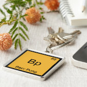 Bp - Beer Pong Grappig Chemie Element Symbool T-sh Sleutelhanger (Zijkant)
