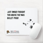 BP-bemanning "Bullet-proof" Mousepad Muismat (Met muis)