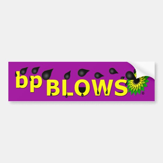 bp-bumperstickers bumpersticker (Voorkant)