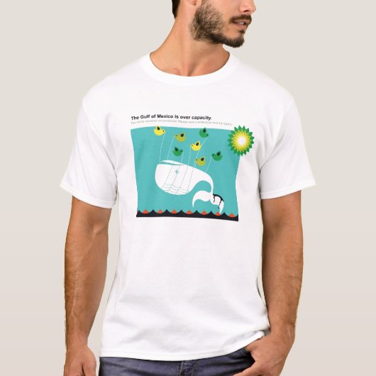 BP doodt de valwalvis T-shirt (Voorkant)