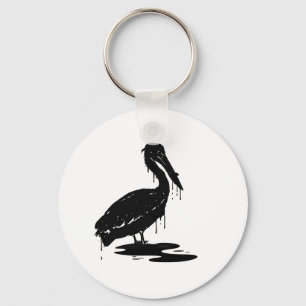 BP doodt Pelicans Sleutelhanger
