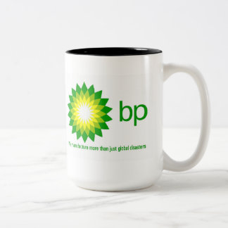 BP: Fabrikant van wereldwijde Mok voor het afvange