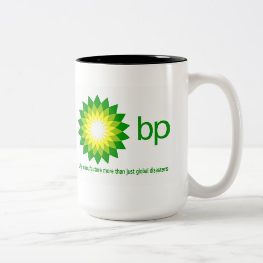 BP: Fabrikant van wereldwijde Mok voor het afvange (Rechts)