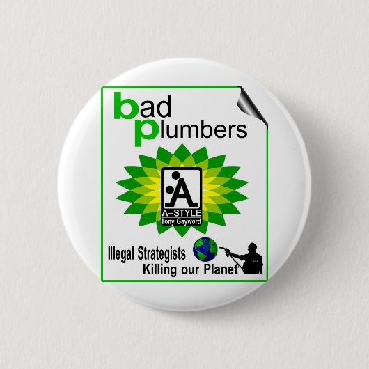 bp Humor T’ SHIRTEN Ronde Button 5,7 Cm (Voorkant)