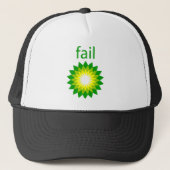 BP Logo olievlekken Trucker Pet (Voorkant)