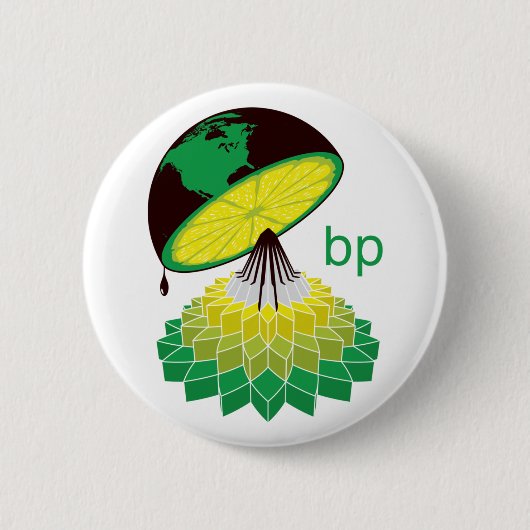 BP Logo versie 2 (Button) Ronde Button 5,7 Cm (Voorkant)