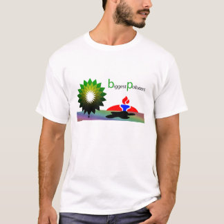 BP olievervuiling "grootste vervuilers" T-shirt