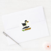 bp Stinks Ronde Sticker (Envelop)