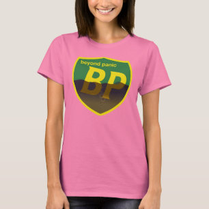 BP voorbij het paniekShirt - Retro Shield Dames Pe T-shirt