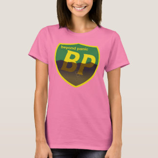 BP voorbij het paniekShirt - Retro Shield Dames Pe T-shirt