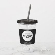 BPA Free Add Business Logo Tumbler Drinkware