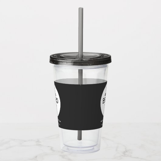 BPA Free Add Business Logo Tumbler Drinkware Acryl Drinkbeker (Rechts)