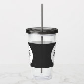 BPA Free Custom Business Logo Tumbler Drinkware Acryl Drinkbeker (Rechts)