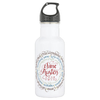 BPA Free Water Bottle - Jane Austen Period Dramas Waterfles