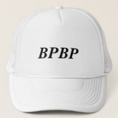 BPBP Trucker Hat, Trucker Hat Pet (Voorkant)