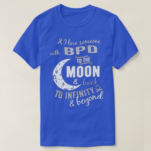 BPD-bewustmakingsgrens T-shirt (Design voorkant)