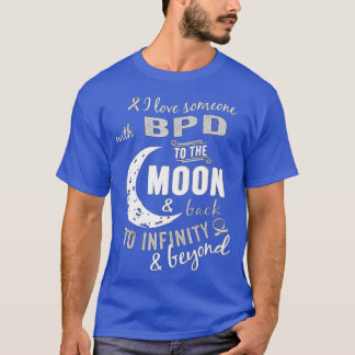 BPD-bewustmakingsgrens T-shirt
