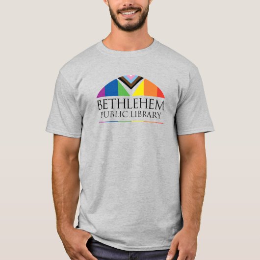 BPL Pride-shirt tan T-shirt (Voorkant)