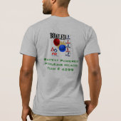 BPPJH Bowled over T-Shirt (Achterkant)