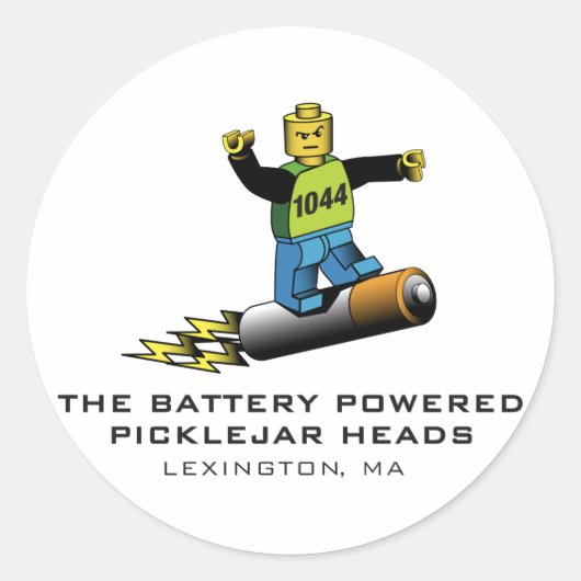 BPPJH-Stickers Ronde Sticker (Voorkant)