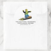 BPPJH-Stickers Ronde Sticker (Tas)