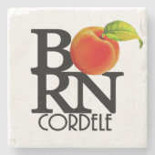 BPRN Cordele Georgia Stenen Onderzetter (Voorkant)