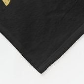 Bquatch B Fishing Humor Bigfoot Ufo Sasquatch Fleece Deken (Hoek)