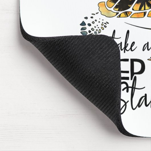 Bqwq Turtle Every Day Is A New Beginning Motivatio Muismat (Hoek)