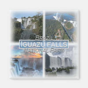 BR0121 Amerika, Brazilië, Iguazu herfsten, Koelkas Magneet