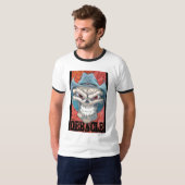 <br>()<br>Hot Karl Ringer T-shirt (Voorkant volledig)
