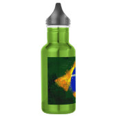 BR Brasil braziliaanse vlag Waterfles (Links)