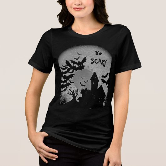 Br Eng Haunted House T-shirt (Voorkant)