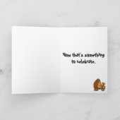 BR- Gorilla spelen Tuba Verjaardag Kaart (Binnen)