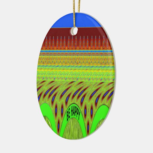 Br Happy have a nice Day Keramisch Ornament (Links)