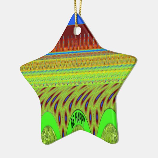 Br Happy have a nice Day Keramisch Ornament (Links)