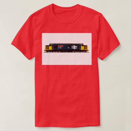 BR KLASSE 37 LOCOMOTIEF T-SHIRT (Design voorkant)