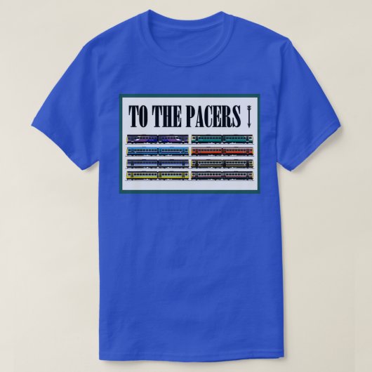 BR PACER TRAINS 1 T-SHIRT (Design voorkant)