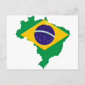 BR van Brazilië Briefkaart (Voorkant)