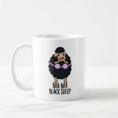 Bra-bra Black Sheep Funny Animal Pun Koffiemok (Links)