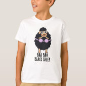 Bra-bra Black Sheep Funny Animal Pun T-shirt (Voorkant)